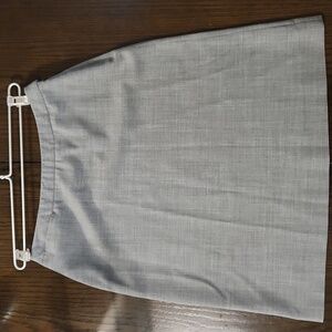 Talula Babaton Gray Wool Blend Pencil Skirt XS